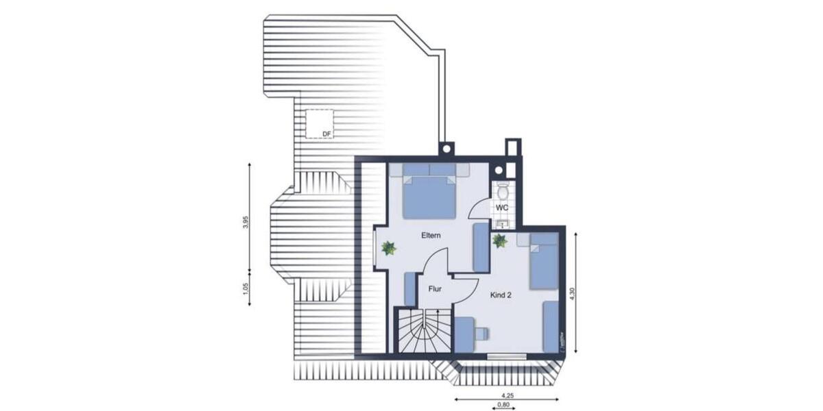 Maisonettenwohnung Neu Kaliß - 4 Zimmer, 102 m&sup2;, 600&euro; | Angebot:26476488