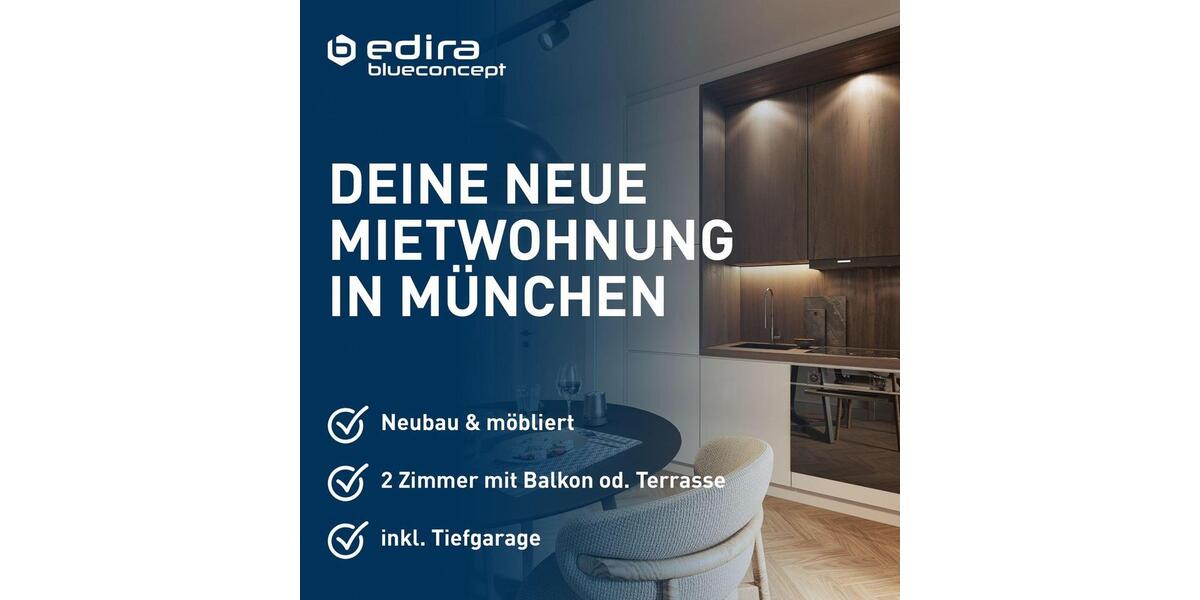 Etagenwohnung München Allach-Untermenzing - 2 Zimmer, 30 m&sup2;, 1.240&euro; | Angebot:26613869