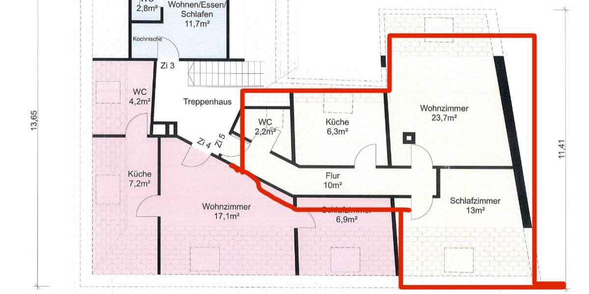 Etagenwohnung Ubstadt Weiher - 2 Zimmer, 60 m&sup2;, 600&euro; | Angebot:26190129