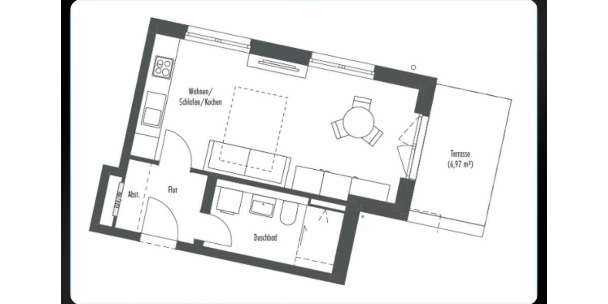 Wohnen im Neubau - 1 Zimmerwohnung in Feldmoching 1 zimmer