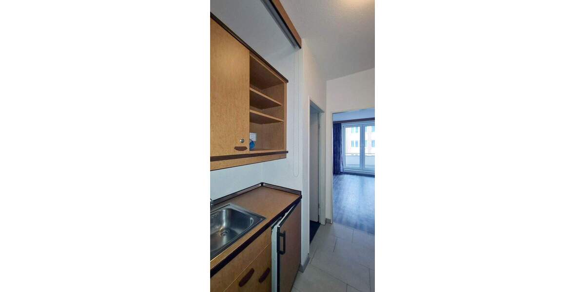 Charmante 1-Raumwohnung mit Pantryküche, Designbelag und Balkon 1 zimmer