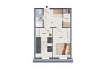 Etagenwohnung Passau Mühltal - 1 Zimmer, 34 m&sup2;, 510&euro; | Angebot:26336127