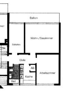 Energetisch saniertes Haus: 3-Zimmer-Wohnung mit Balkon in Vilich-Müldorf 3 zimmer