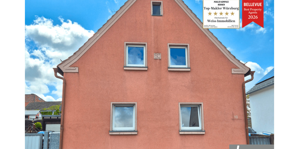 Einfamilienhaus Waldbüttelbrunn - 3 Zimmer, 72 m&sup2;, 880&euro; | Angebot:26596740