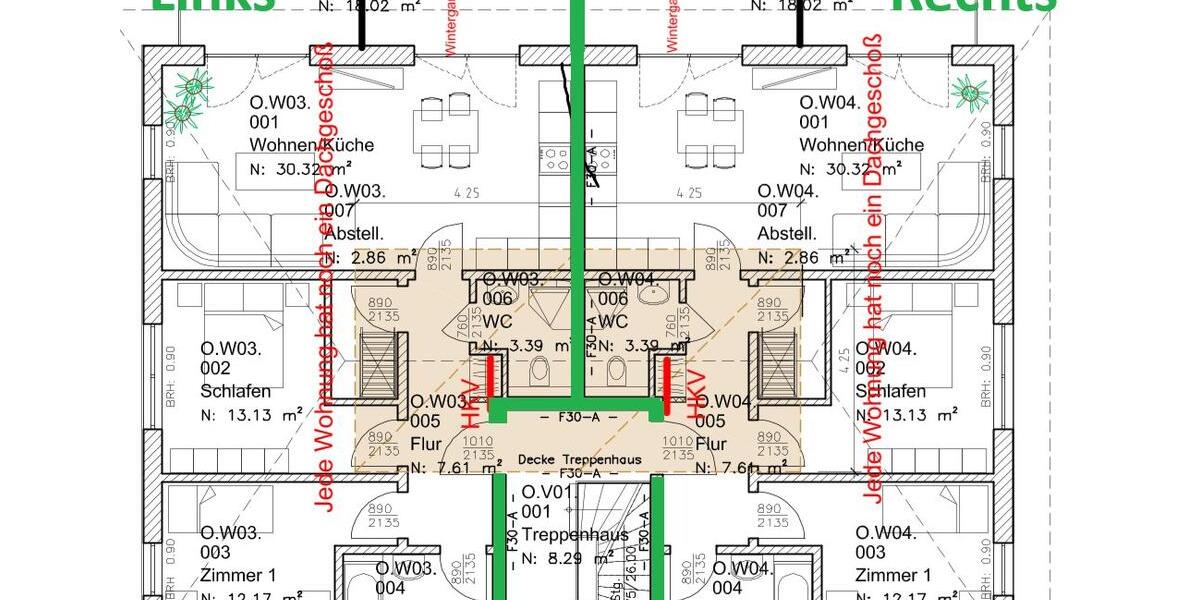 Maisonettenwohnung Rüdersdorf bei Berlin Hennickendorf - 3 Zimmer, 119 m&sup2;, 1.899&euro; | Angebot:26130875