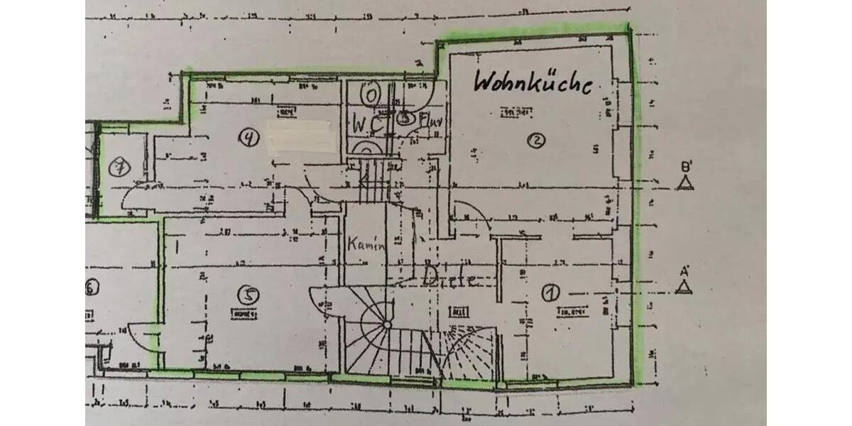 Etagenwohnung Drensteinfurt - 7 Zimmer, 153 m&sup2;, 1.500&euro; | Angebot:26003698