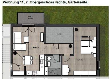 Zimmer Darmstadt / Arheilgen Arheilgen - 2 Zimmer, 55 m&sup2;, 1.290&euro; | Angebot:25820810
