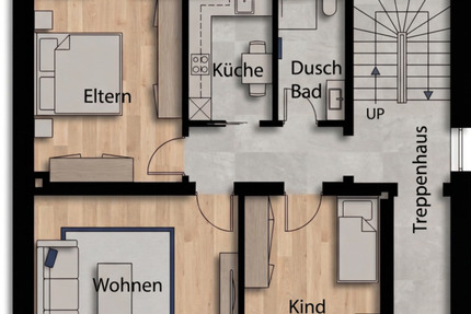 Wohnung Oberhausen Alstaden - 3 Zimmer, 63 m&sup2;, 599&euro; | Angebot:26439180