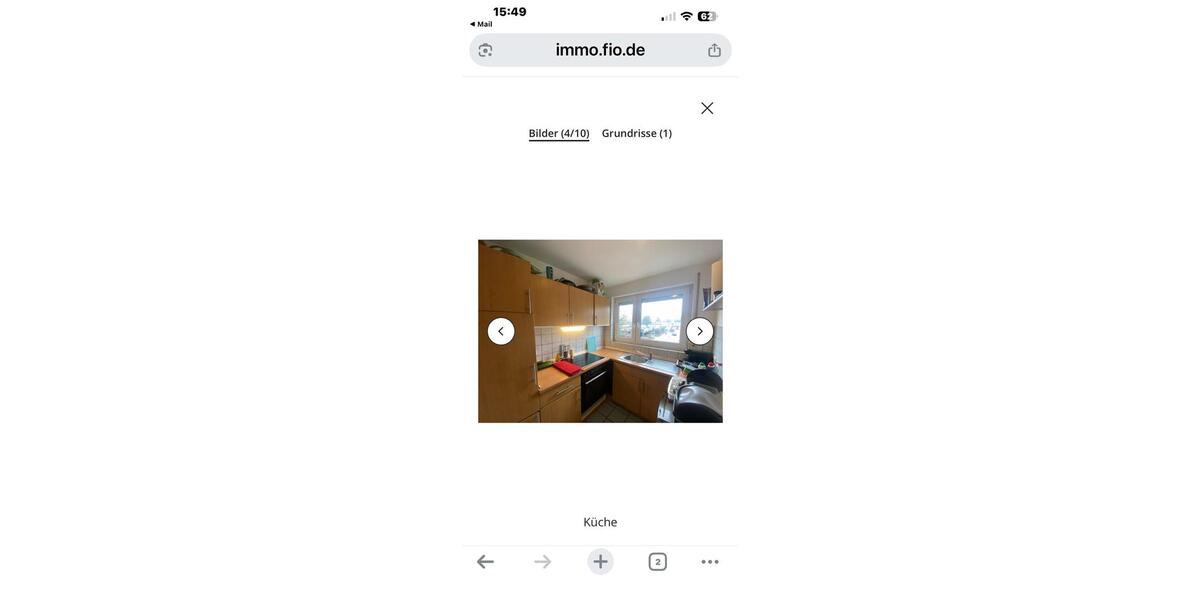 Etagenwohnung Schorndorf - 2 Zimmer, 45 m&sup2;, 700&euro; | Angebot:26511609