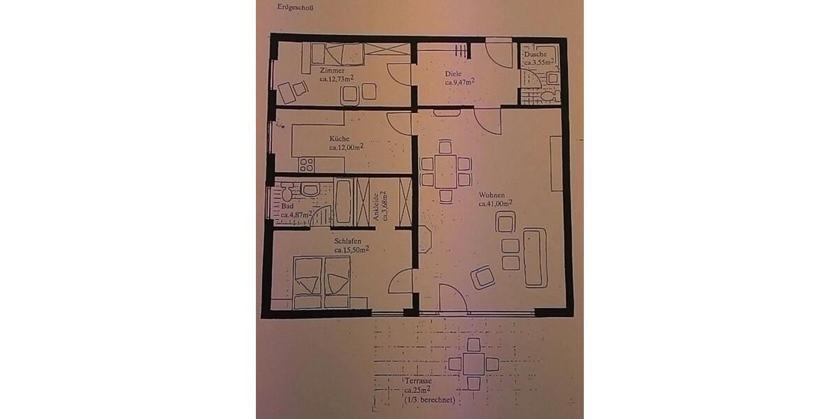 Erdgeschoßwohnung München Giesing - 3 Zimmer, 117 m&sup2;, 2.150&euro; | Angebot:25918685