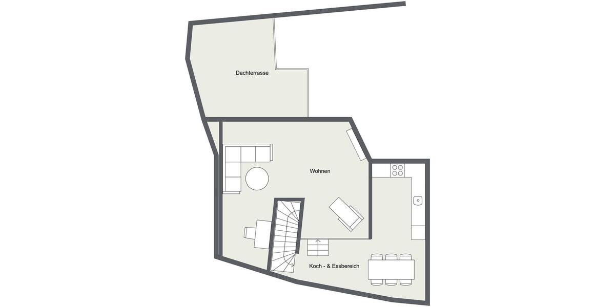 Etagenwohnung Kappeln - 3 Zimmer, 110 m&sup2;, 1.430&euro; | Angebot:25542216
