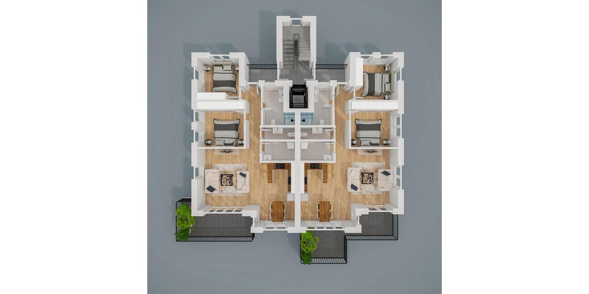 Wohnen an der Ems - Exklusive 3-Zimmer-Erdgeschosswohnung mit Wohlfühlcharakter 3 zimmer