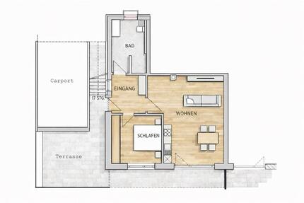 Wohnung Breitenbrunn - 2 Zimmer, 60 m&sup2;, 780&euro; | Angebot:25497556