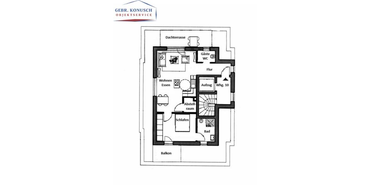 Einfamilienhaus Meppen - 2 Zimmer, 59 m&sup2;, 820&euro; | Angebot:24768393