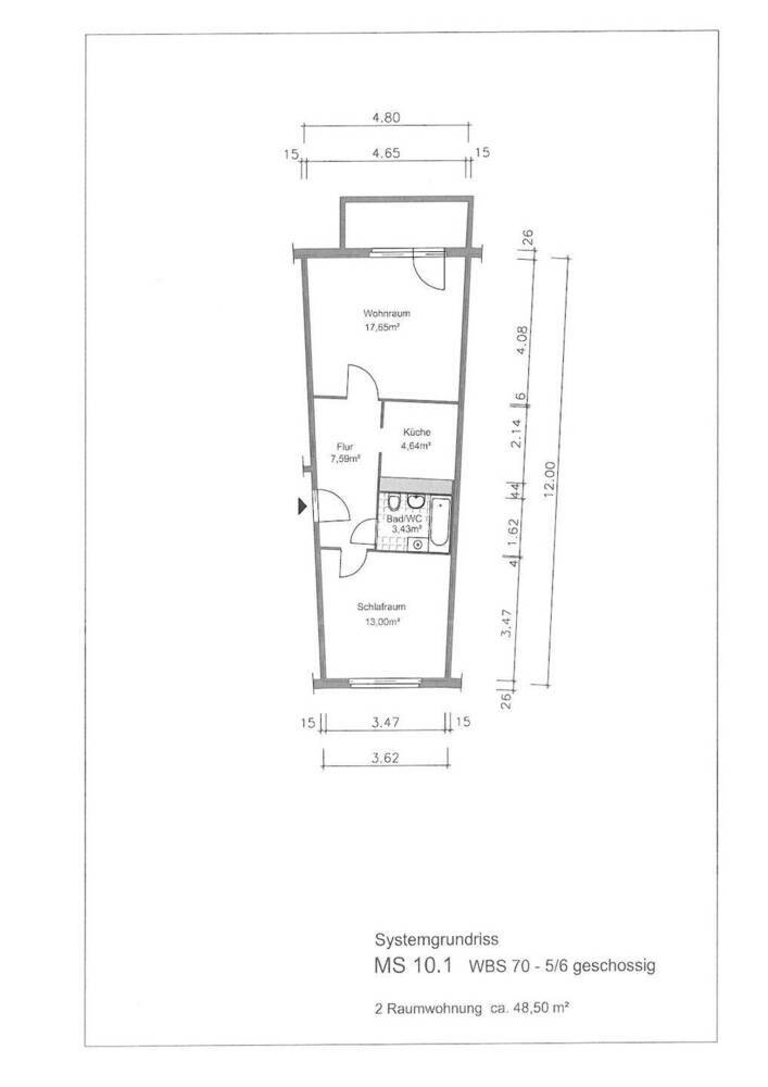 Charmante 2-Zimmer-Wohnung mit Balkon in Lusan sucht Nachmieter
