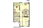 Etagenwohnung Monheim am Rhein - 3 Zimmer, 64 m&sup2;, 779&euro; | Angebot:26375754