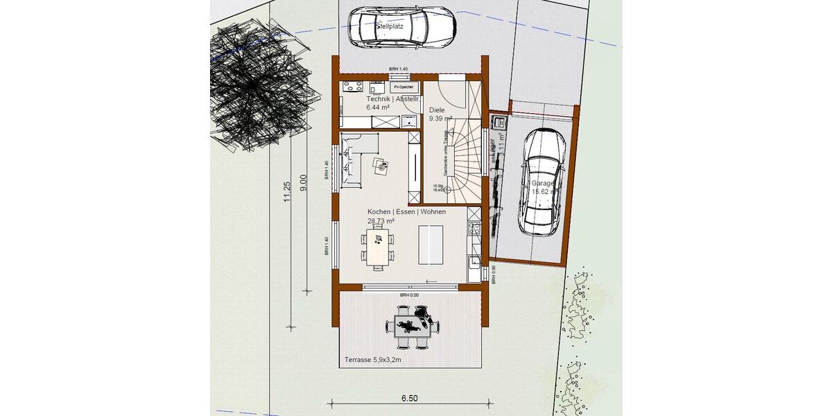Einfamilienhaus Hoßkirch - 2 Zimmer, 72 m&sup2;, 1.200&euro; | Angebot:26698142