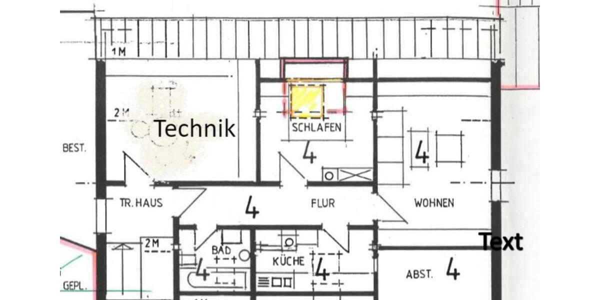 Dachgeschoßwohnung Sigmaringen - 2 Zimmer, 45 m&sup2;, 550&euro; | Angebot:25057491