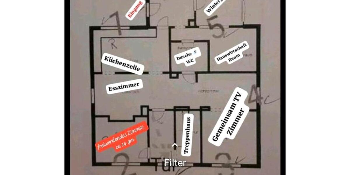 Wohnen auf Zeit Bremen Huchting - 1 Zimmer, 14 m&sup2;, 470&euro; | Angebot:24789319