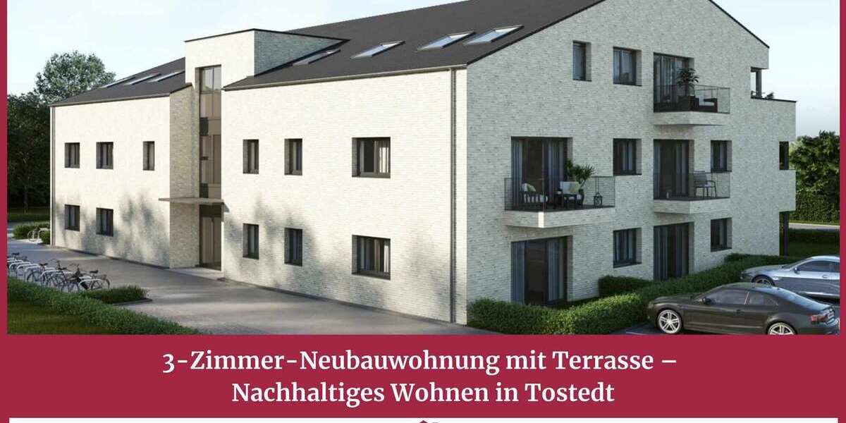 Etagenwohnung Tostedt / Todtglüsingen Todtglüsingen - 3 Zimmer, 117 m&sup2;, 1.550&euro; | Angebot:25996945