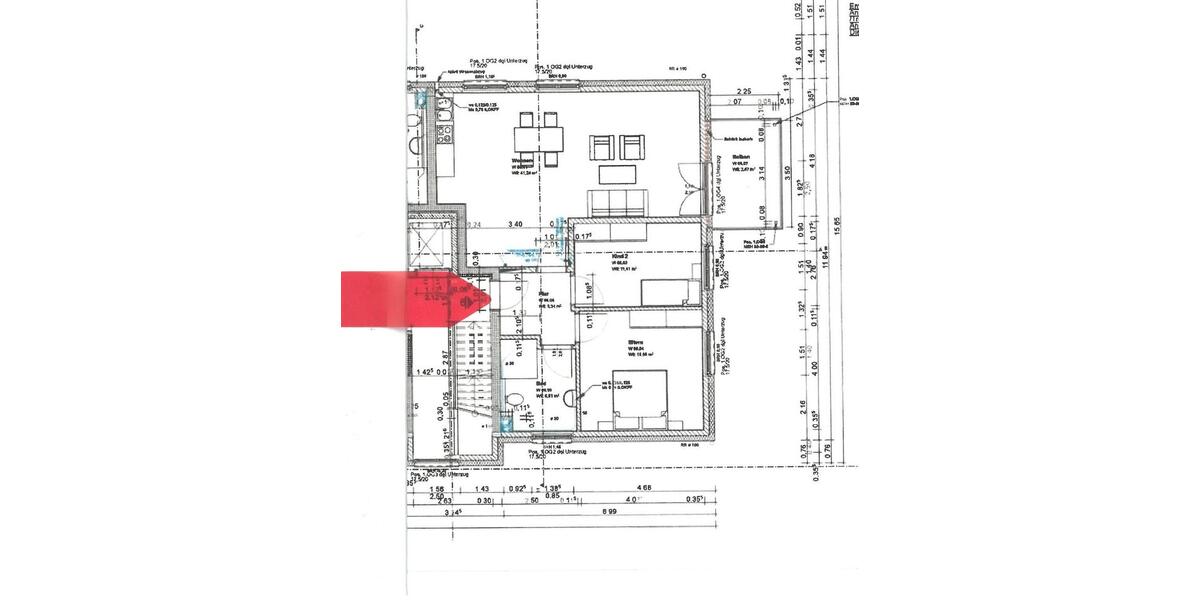 Etagenwohnung Lage - 3 Zimmer, 84 m&sup2;, 838&euro; | Angebot:26492202