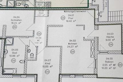 Wohnung Friedrichroda - 3 Zimmer, 102 m&sup2;, 980&euro; | Angebot:26348343