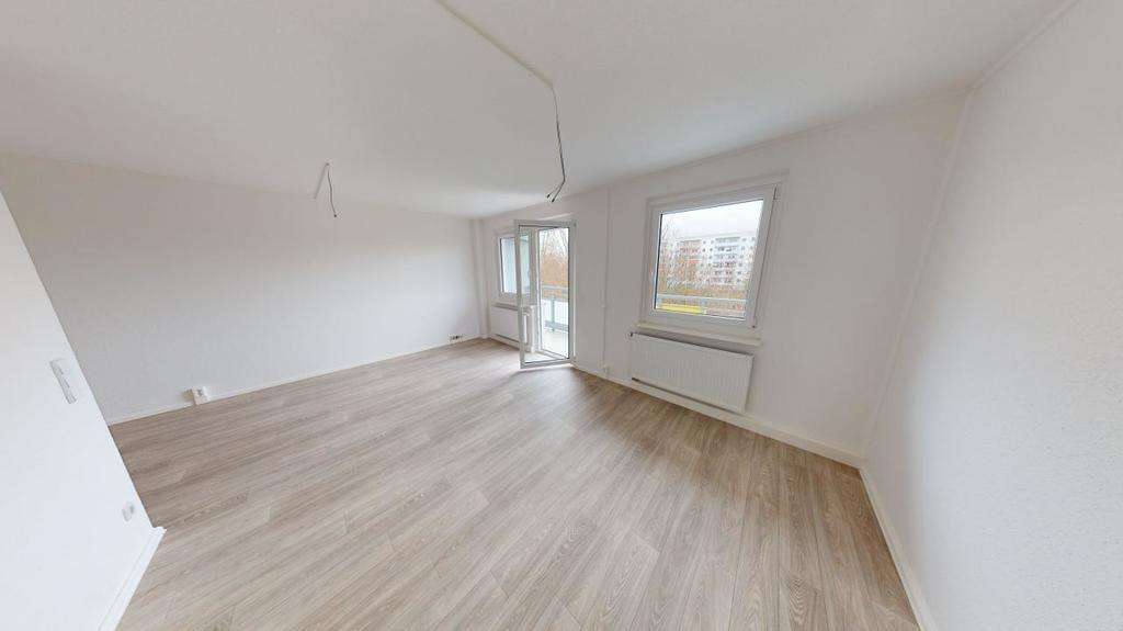 Etagenwohnung Chemnitz Hutholz - 2 Zimmer, 54 m&sup2;, 350&euro; | Angebot:25290449