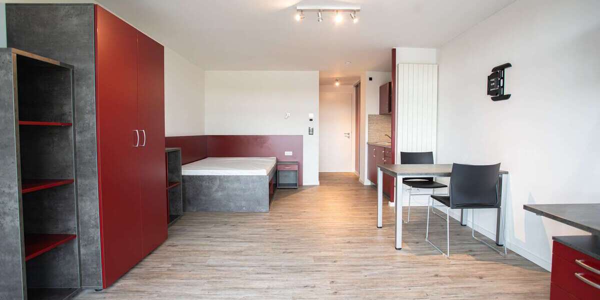 Etagenwohnung Bayreuth Bernecker Straße / Insel / Riedelsberg - 1 Zimmer, 34 m&sup2;, 405&euro; | Angebot:27214129