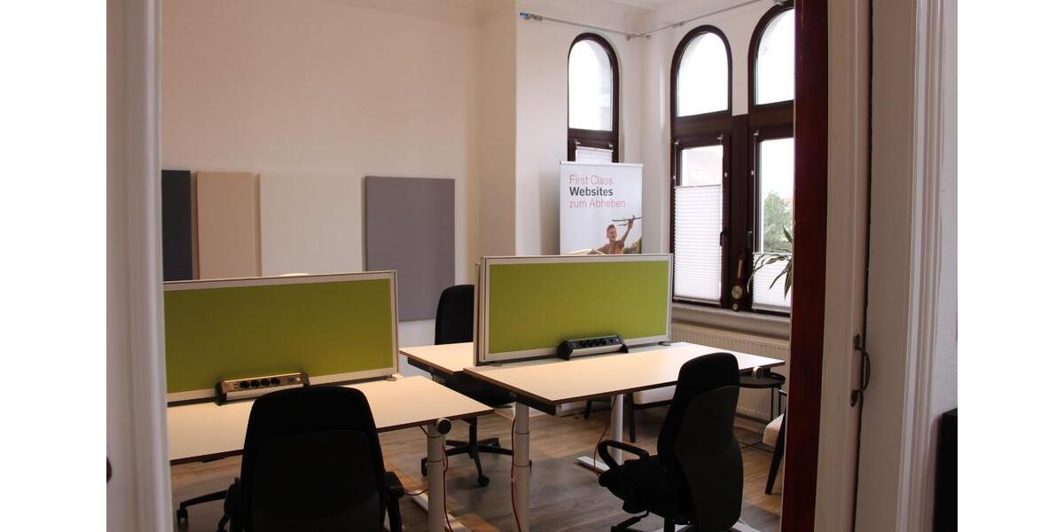 ** Bürogemeinschaft ** Arbeitsplatz ** Coworking ** Adresse ** zimmer