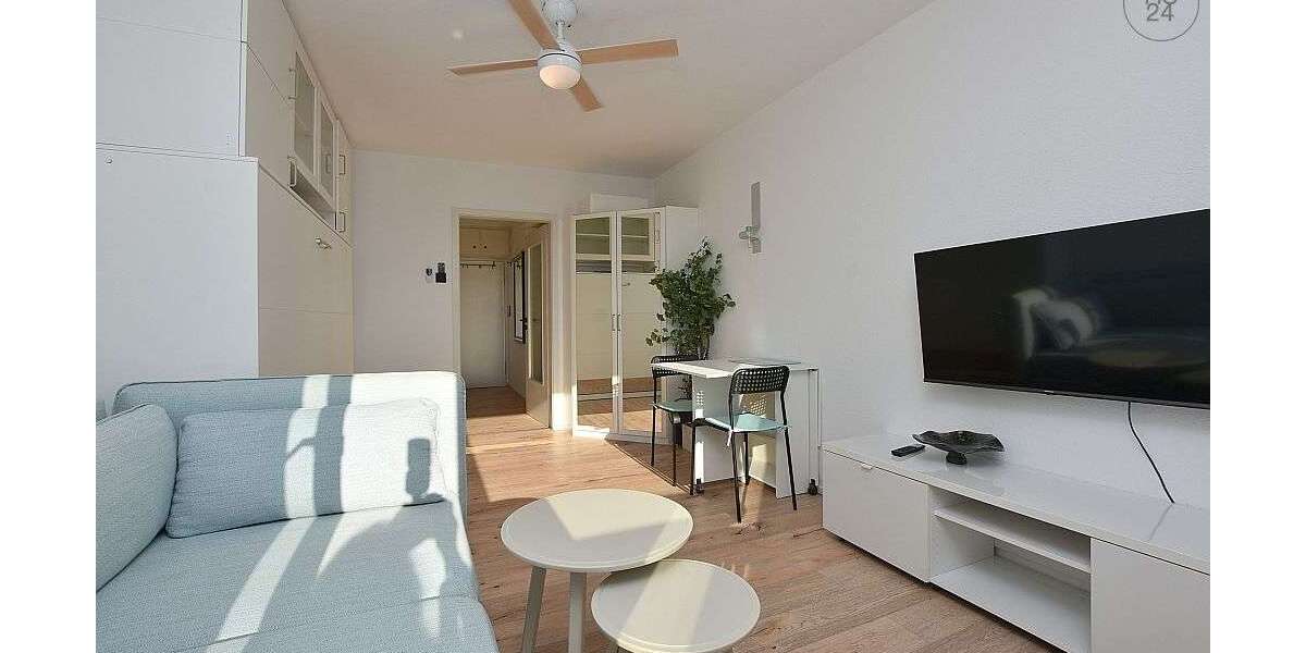 Wohnung zum Mieten in Stuttgart 1.090 € 24 m² 1 zimmer