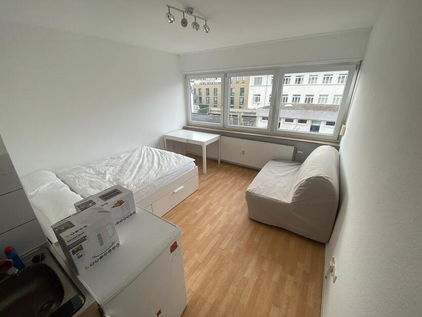 VOLLMÖBILIERT 1,5 Zimmer Wohnung in Darmstadt Mitte zu vermieten zimmer