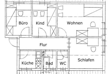 Wohnung Göttingen Weende / Deppoldshausen - 4 Zimmer, 50 m&sup2;, 680&euro; | Angebot:26095220