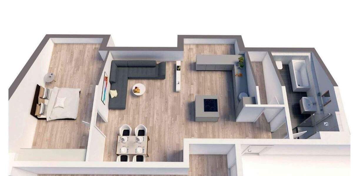 Etagenwohnung Garmisch-Partenkirchen Partenkirchen - 3 Zimmer, 71 m&sup2;, 1.360&euro; | Angebot:25703866