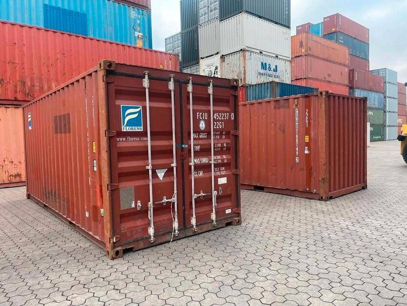 ✅ Seecontainer gebraucht 20Fuß & 40Fuß | Lagercontainer | Materialcontainer ✅