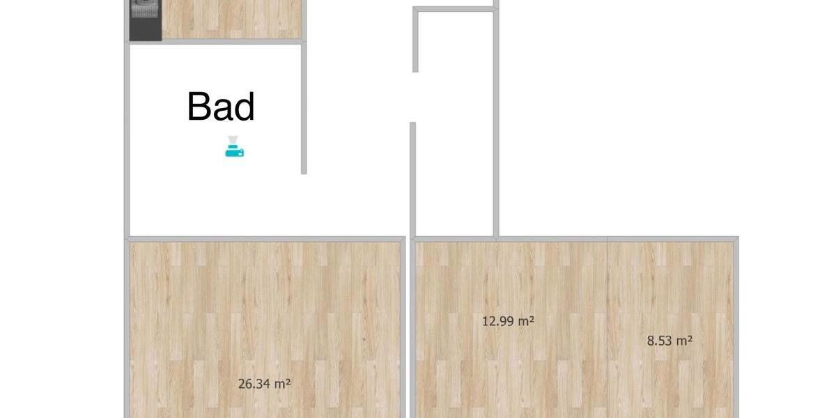 Dachgeschoßwohnung Brandenburg an der Havel - 2 Zimmer, 80 m&sup2;, 720&euro; | Angebot:25830047