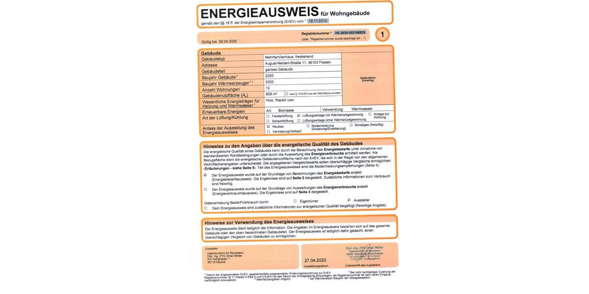 Erdgeschoßwohnung Flieden - 3 Zimmer, 86 m&sup2;, 770&euro; | Angebot:24750632