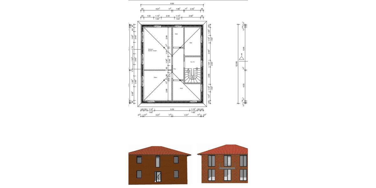 Etagenwohnung Hodenhagen - 3.5 Zimmer, 95 m&sup2;, 1.200&euro; | Angebot:26364209