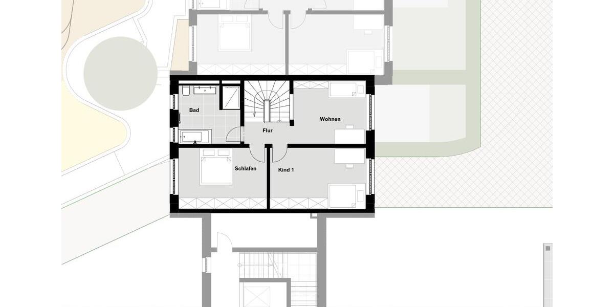 Maisonettenwohnung Mönchengladbach - 4 Zimmer, 101 m&sup2;, 1.550&euro; | Angebot:26422000