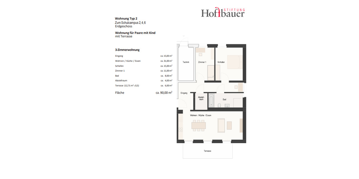 Etagenwohnung Werder (Havel) - 2 Zimmer, 76 m&sup2;, 1.064&euro; | Angebot:25717970