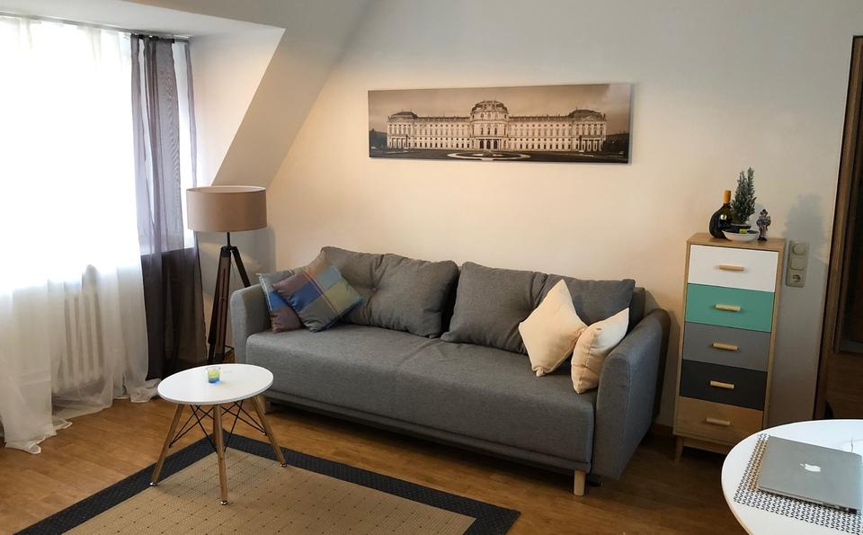 Dachgeschoßwohnung Würzburg - 2 Zimmer, 50 m&sup2;, 890&euro; | Angebot:24510999