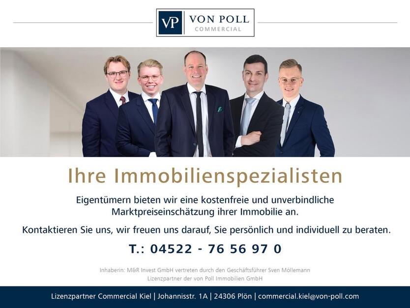 Attraktive und vielseitig nutzbare Büro-Praxiseinheit in zentraler Lage von Kiel zimmer