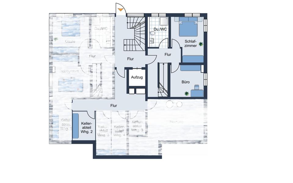 Maisonettenwohnung Friedberg - 5 Zimmer, 122 m&sup2;, 1.895&euro; | Angebot:25543288