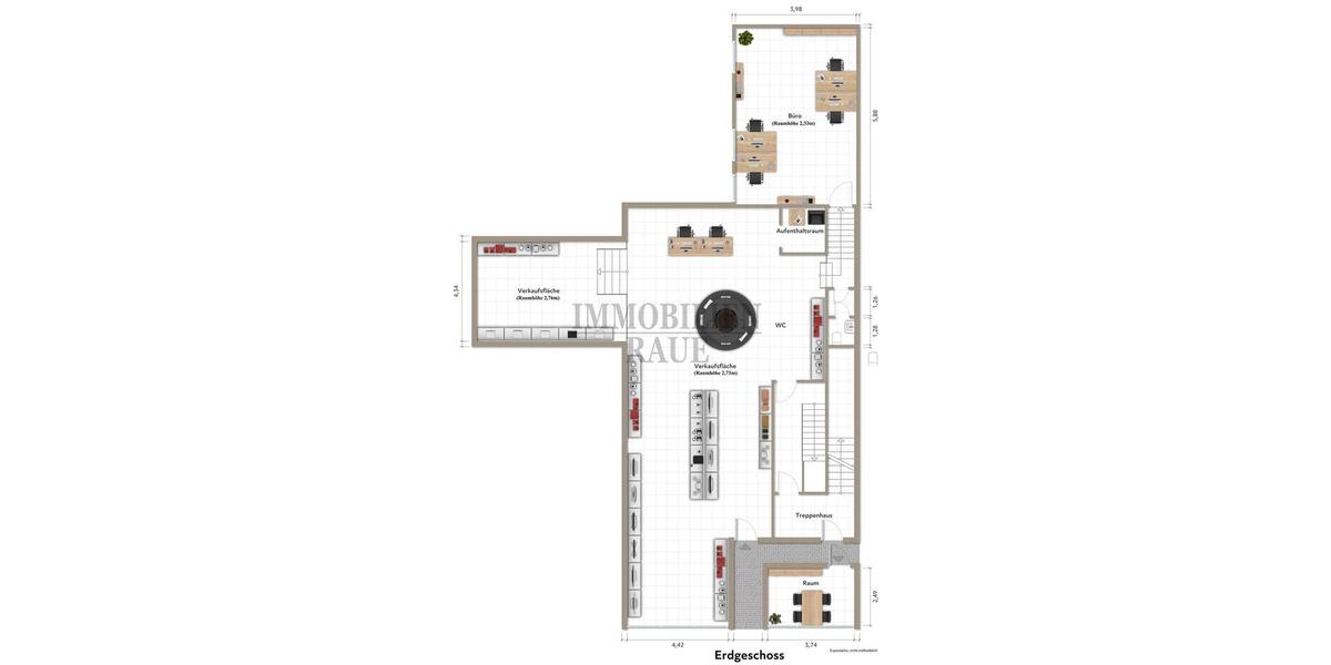 LADENLOKAL IN 1A-LAGE (ZENTRUM) VON FRIEDRICHSTHAL - SOFORT FREI zimmer