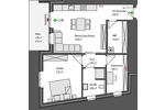 Etagenwohnung Osnabrück Gretesch - 3 Zimmer, 74 m&sup2;, 1.169&euro; | Angebot:26549608