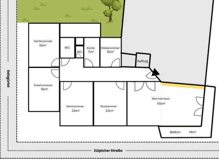 Gewerbeobjekt Köln Lindenthal - 550&euro; | Angebot:26058431