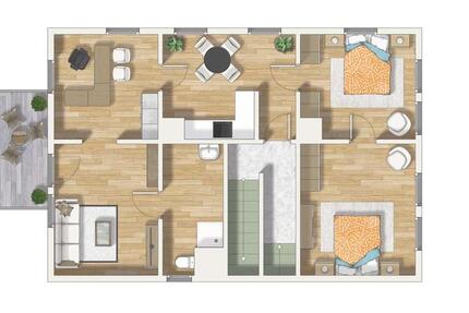 Wohnung Bad Laasphe - 4 Zimmer, 71 m&sup2;, 638&euro; | Angebot:26031850