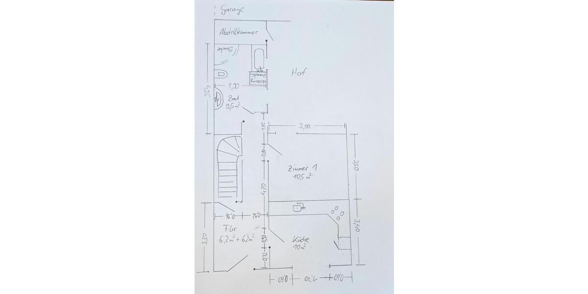 Reihenhaus Wittenberge - 4 Zimmer, 115 m&sup2;, 850&euro; | Angebot:26435821