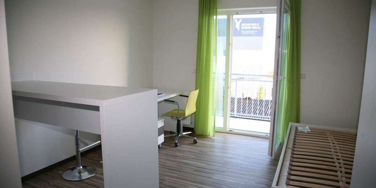 Etagenwohnung Kleve Unterstadt - 1 Zimmer, 24 m&sup2;, 330&euro; | Angebot:25881690