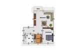 Dachgeschoßwohnung Suhl Schmiedefeld am Rennsteig - 2 Zimmer, 55 m&sup2;, 385&euro; | Angebot:26588693