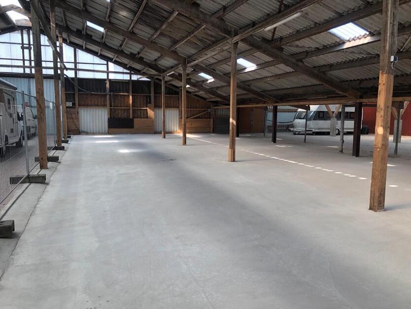 Lagerhalle Halle Lagerplatz